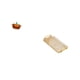 thumbnail image 5 of Plato de dulces,Plato de dulces de vidrio con tapa Tarro de dulces decorativo,Para el buffet de dulces,la mesa de fiesta del escritorio de la oficina y el hogar,Bandeja para servir,Bandeja de, 5 of 8