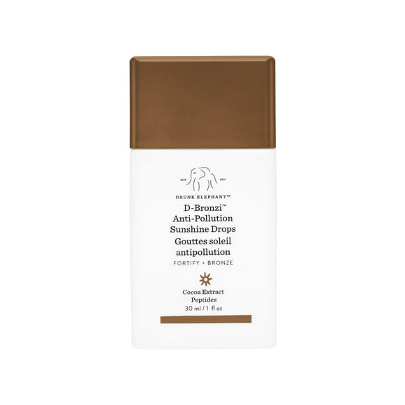 D-Bronzi Anti Pollution Sunshine Drops by Drunk Elephant for Women - 1 oz Drops