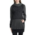 thumbnail image 1 of Maternity Active Wrap Collar Sweatshirt Hoodie, 1 of 3