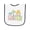 White and Navy, variant on Inktastic My 1st Easter Baby Terry Cloth Bib