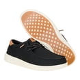 thumbnail image 4 of HEYDUDE Men Paul Canvas Slip-On Loafers Canvas Black, 7, 4 of 6