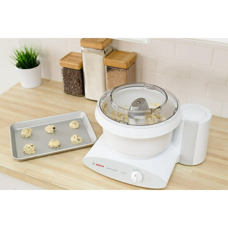 Bosch Universal Plus Kitchen Stand Mixer Bakers Pack Bundle with Bowl  Scraper Cookie, & Cake Paddles, 500 Watt, 6.5-Quarts 