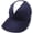 Navy, variant on HONHUZH Summer Hats Womens Twisted Ruched Open Top Sun Visor Hat Ponytail Hole Summer Sports Cap