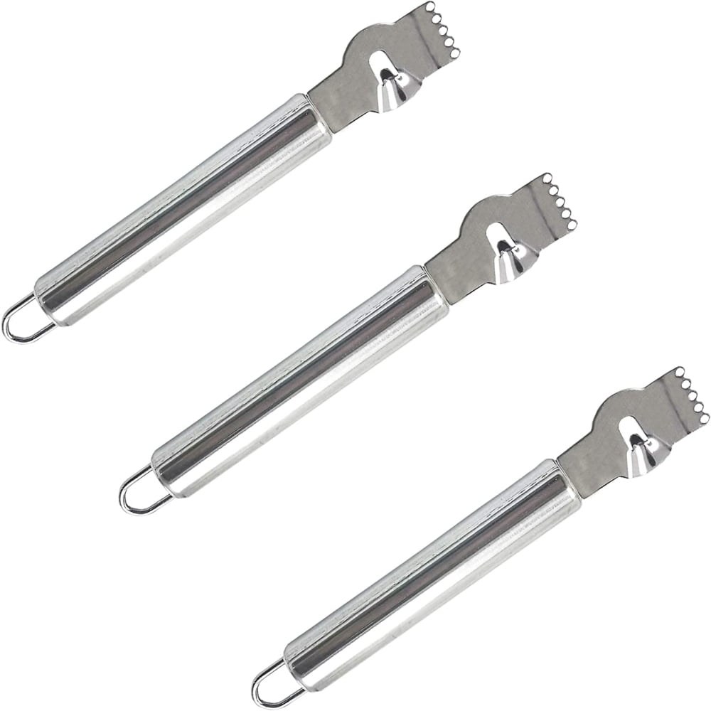 PEACNNG 3 Pieces Lemon Zest Peeler for Cocktails Stainless Steel Orange