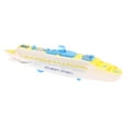 thumbnail image 2 of Liner Crucero Barco Juguete Eléctrico Intermitente Luces LED Sonidos Niños Niño de Navid Cambios Direcciones en CUTICAT Juguete eléctrico del transatlántico, 2 of 8