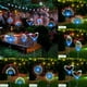 thumbnail image 4 of Luces solares para jardín Slyuexu, paquete de 2, 120 LED, impermeables, 4 of 6