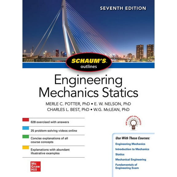 Schaum's Outline of Engineering Mechanics: Statics, Seventh Edition (Paperback)