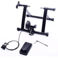 thumbnail image 1 of BalanceFrom Bike Trainer Stand Steel Bicycle Exercise Magnetic Stand with Front Wheel Riser Block, Black, 1 of 5