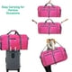 thumbnail image 4 of Bolsa de viaje Woogwin, grande, impermeable, 100 L, rosa, 4 of 6