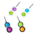 thumbnail image 4 of 4Pcs Simple Dimple Fidget Popper Keychain,Mini Push it Pop Cute Small Toy as Gift for Kids, 4 of 6