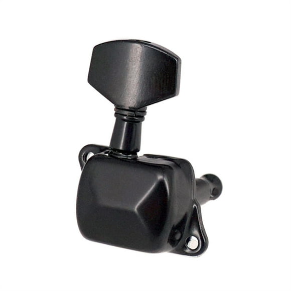 Billuyoard 6 piezas clavija de afinación de guitarra 6 cuerdas medio sellado cabeza de máquina sintonizadores perilla instrumento de cuerda reparación Type2 NO2 Billuyoard HA060580-03