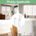thumbnail image 7 of Uxcell 46" Blinds Wand Replacement, Combinable Blinds Tilt Wand with Hook, Vertical Blind Rod Stick for Window Curtain Opener Accessory, White, 7 of 7