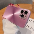 thumbnail image 1 of Luxury Laser Aurora CD Pattern Matte Case For iPhone 16 15 14 13 12 11 Pro Max Plus Soft Bumper Shockproof Armor Hard Back Cover Rose Gold For iPhone 15 Plus, 1 of 6
