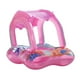 thumbnail image 5 of Flotador de piscina divertido con dosel, flotador de juguete acuático, inflable de dibujos animados, tubo de natación para lago, playa, niños y niñas. Con asa sin campana, 5 of 8