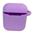thumbnail image 1 of Bearachild Funda de carga para auriculares, funda protectora de diseño de Color sólido de silicona antipérdida, repuesto para Relojes inteligentes Violeta, 1 of 6