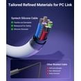 thumbnail image 7 of VR Link Cable with Charging 16FT Compatible with Oculus/Meta Quest 3S/3 Accessories, Quest2/Pro, Pico4, Link Cable for SteamVR, Charge & Link Simultaneously, 7 of 7