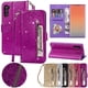 thumbnail image 2 of Wallet Bling Glitter Magnetic Flip Zipper Leather Case For Samsung Galaxy S24 Ultra S23 S22 Plus S21 S20 FE S10 S9 Note 20 10 9, 2 of 5