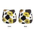 thumbnail image 4 of Disketp Sunflowers Country Print Women's Shorts Workout Shorts for Athletic Gym Running Shorts with Phone Pockets Small, 4 of 8