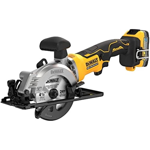 DeWalt 20V MAX ATOMIC with POWERSTACK 4-1/2 in. Cordless Brushless Circular Saw Kit (Battery & Charg