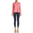 thumbnail image 4 of Avia Women's Performance Long Sleeves T-Shirt with Thumb-Hole Cuffs, 4 of 5