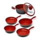 thumbnail image 2 of Batería De Cocina FLAVORSTONE Ligth Set 16 Piezas color Rojo, 2 of 5