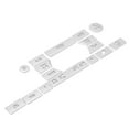 thumbnail image 2 of A/C Button Cover, Air Conditioning Button Sticker, Aluminum Trim For Discovery Sport 2016-2019 Button Land Rover Discovery Sport 2016-2019 Car Interior, 2 of 8