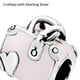 thumbnail image 4 of Abalorio rosa PANDORA para bolsa de viaje, pulseras Moments compatibles, joyas para mujer, regalo para mujeres de tu vida, fabricado con plata de ley y esmalte, 4 of 7