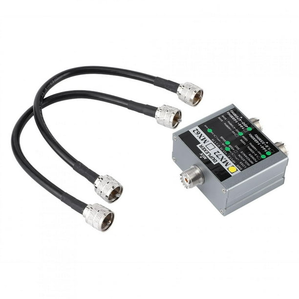 Duplexor De Antena UHF, Combinador De Antena De Alto Rendimiento De Aleación De Diferentes Frecuencias De 30 Cm Para Walkie Talkie