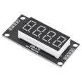 thumbnail image 1 of Módulo de pantalla LED TM1637 Módulo de reloj de 4 dígitos Módulo LED digital (azul), 1 of 7