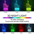thumbnail image 2 of Lámpara Night Light i-Chony Princess 3D Illusion para niñas, 2 of 7