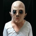 thumbnail image 3 of Halloween Creepy Latex Ufo Alien Full Head Mask, 3 of 4