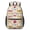 Pioneer Flower Floral-2, variant on Pioneer Flower Floral Print Pattern 17" School Backpacks for Teens,Waterproof Oxford Fabric,S-Shape Padded Straps for School,Travel,Hiking,Camping