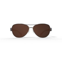 Hard Candy Womens Polarized Rx'able Sunglasses, Hs03P, White, 59-13-136, with Case