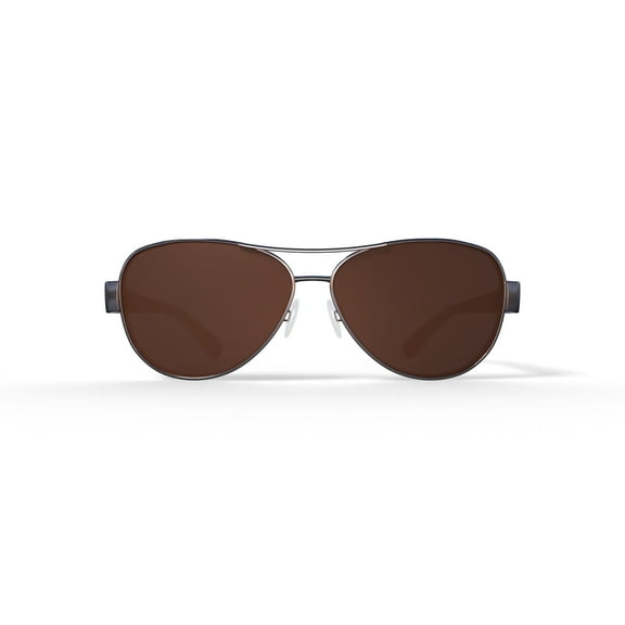 Hard Candy Womens Polarized Rx'able Sunglasses, Hs03P, White, 59-13-136, with Case