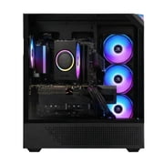 iBUYPOWER Element Gaming PC Desktop Computer AMD Ryzen 7 9700F CPU, NVIDIA GeForce RTX 5060Ti 16GB GPU, 32GB DDR5 5200MHz RAM, 1TB NVMe SSD, Windows 11 Home, Gamer Keyboard and Mouse - EBA7N56T03
