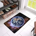 thumbnail image 3 of MKHERT Planet Earth and Stars in Space Galaxy Doormat Rug Home Decor Floor Mat Bath Mat 23.6x15.7 inch, 3 of 3