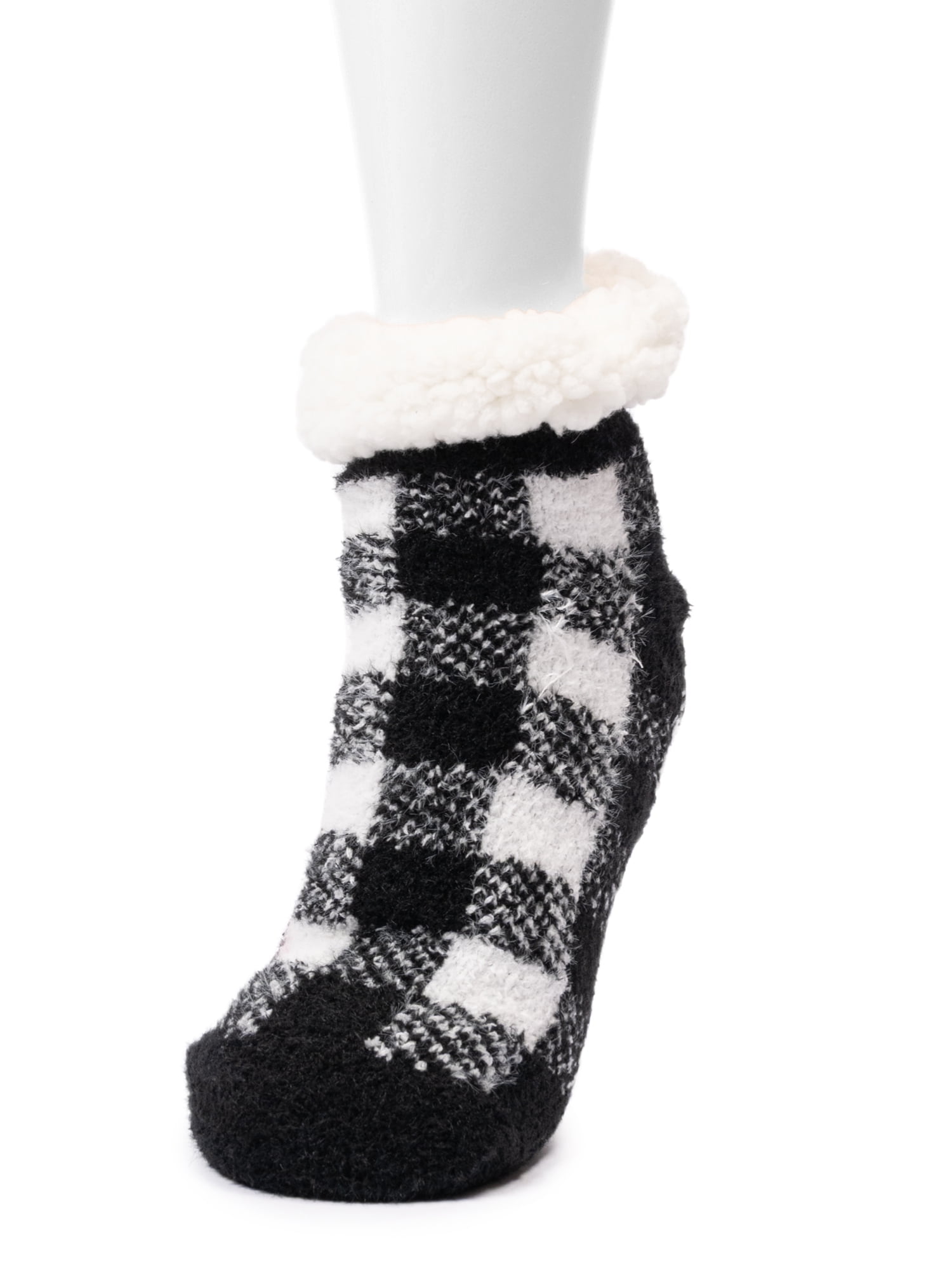 MUK LUKS Women's Short Cabin Socks, 1-Pack, OSFM
