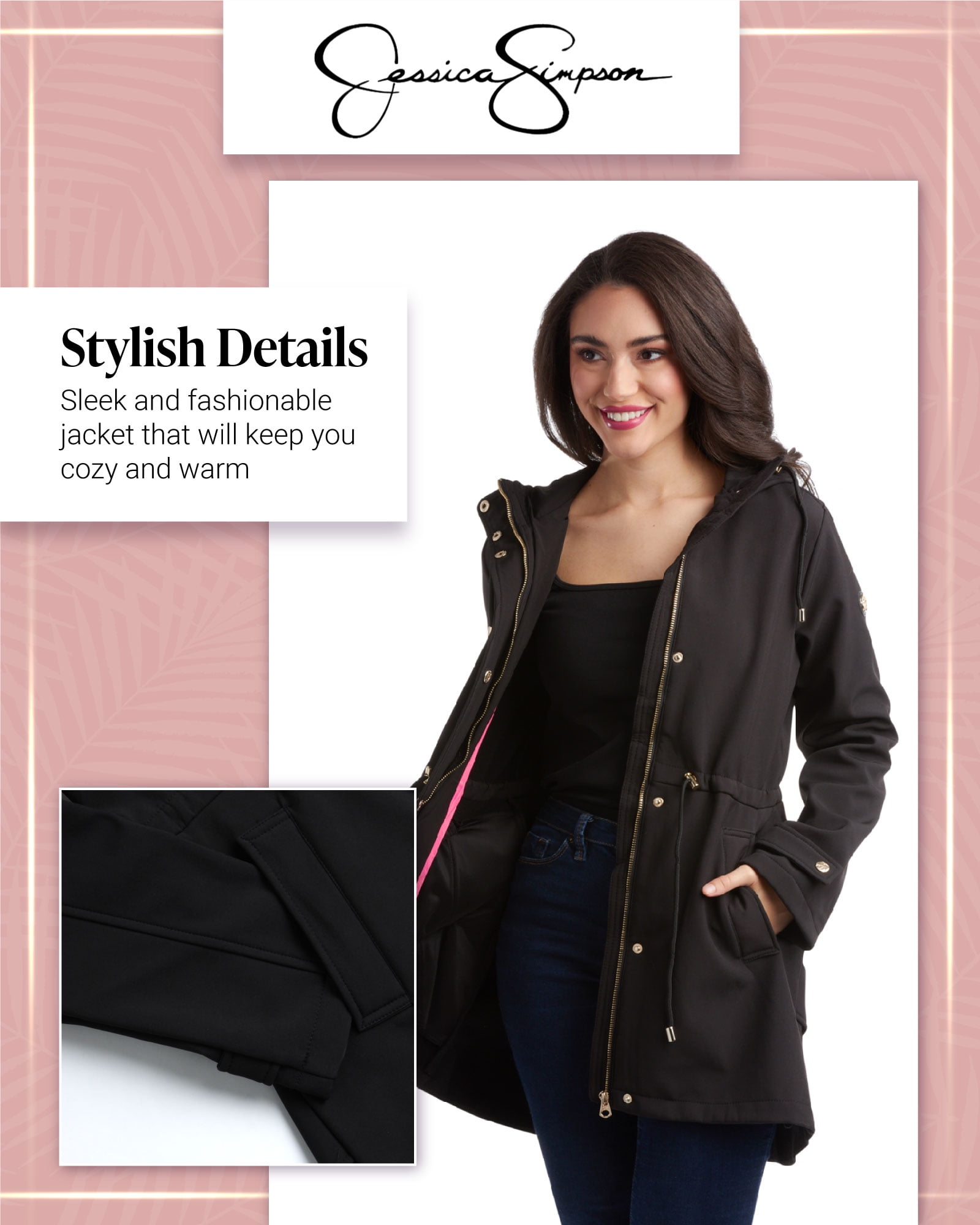 Jessica simpson hotsell rain jacket