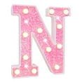 thumbnail image 2 of Sunjoy Tech LED Letter Light Glitter Alphabet Sign with Hanging Hole Night Light Party Wedding Home Decoration LED Light, 2 of 8