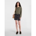 thumbnail image 3 of Scenario Women's Oversized Tee with Long Sleeves, Sizes XS-XXXL, 3 of 6