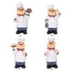 thumbnail image 2 of Inteprter Figuras de Chef Retro, estatua ornamental de , modelo de arte artesanal, decoración de café, regalos, escaparate, escultura de Decoración del hogar Fideos, 2 of 6