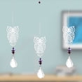 thumbnail image 4 of Fiudx Carillón de Viento de Acero Inoxidable, Colgante de Cristal de Torbellino, Sonido Relajante para Exteriores, Decoración Terapéutica para Jardín, Regalo Conmemorativo, Ambiente Tranquilo, Decora, 4 of 7