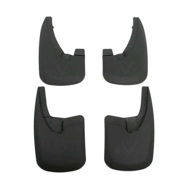 Ikon Motorsports Compatible with 09-16 Dodge Ram PP Mud Flaps Mud Guards Splash Guards 4pcs Sets