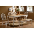 thumbnail image 5 of Boraam Windsor Farmhouse Dining Chair in Cream and Natural (Set of Two), 5 of 10