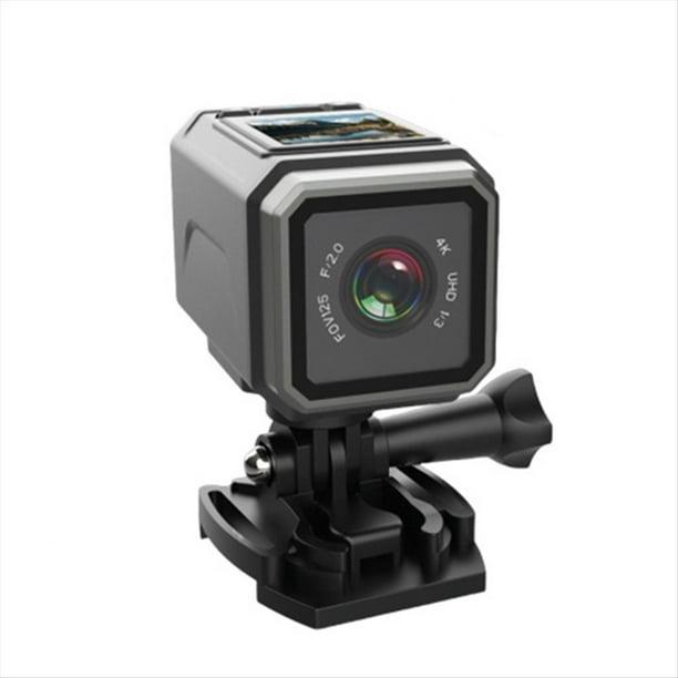 Cámara WiFi 4K Ultra HD con Pantalla LCD, Impermeable, para Deportes, Motocicletas, Ciclismo y Conducción.
