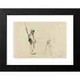 thumbnail image 2 of Jean-Louis Forain 18x13 Black Modern Framed Museum Art Print Titled - On the Rhine (C. 1914-1919), 2 of 5