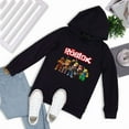 thumbnail image 4 of Nouveau! Chandail à Capuche Roblox pour Enfants Chandail Noir, 4 of 6