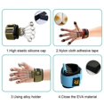 thumbnail image 2 of Finger Flexion Extension Trainer Resistance Band Stretcher Arthritis Wrist Training Therapy Grip Device 40 pounds, 2 of 5