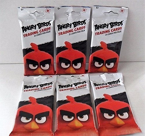 SPACE TRADING CARDS 9 x PACKS 3 OF EACH 6 CARDS PER PACK NEW ANGRY BIRDS GO 