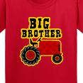 thumbnail image 4 of Inktastic Red Tractor Big Brother Youth T-Shirt, 4 of 5